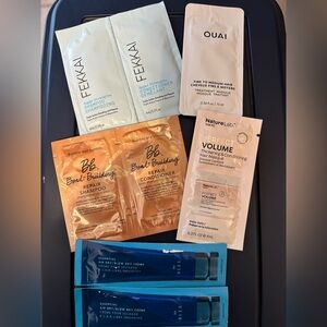 NEW Hair Care 8pc Sample Pack. Masques, Shampoo/Conditioner and Air Dry Creme